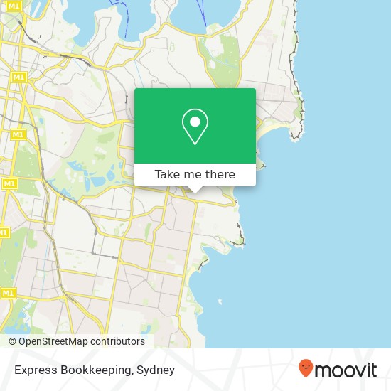 Express Bookkeeping map