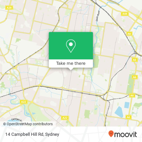 14 Campbell Hill Rd map