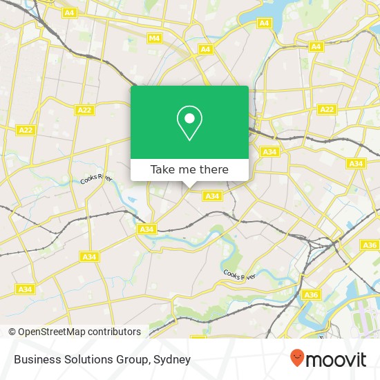 Business Solutions Group map