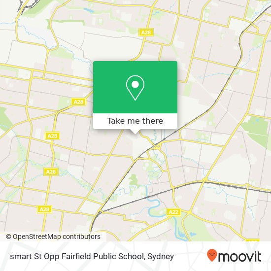 smart St Opp Fairfield Public School map