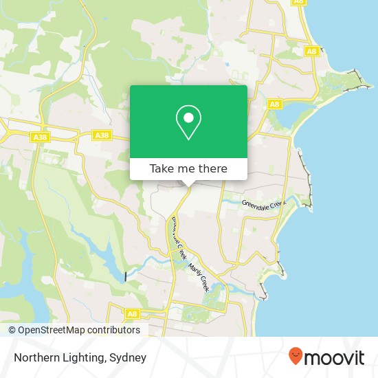 Northern Lighting map