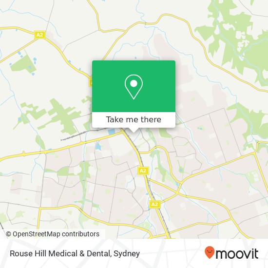 Rouse Hill Medical & Dental map