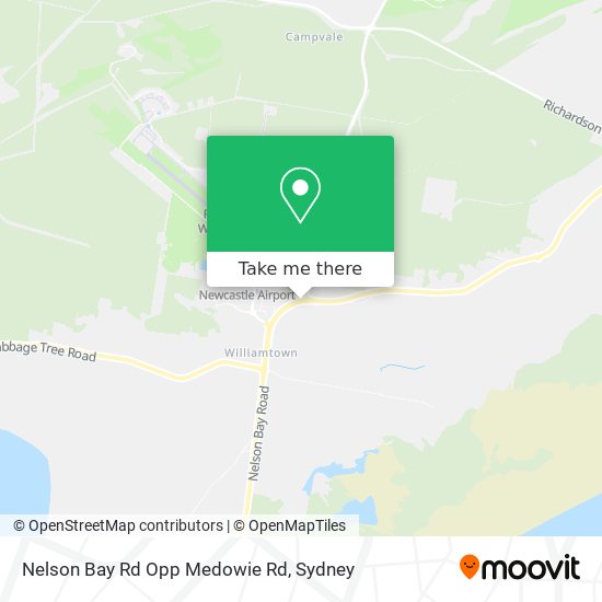 Nelson Bay Rd Opp Medowie Rd map