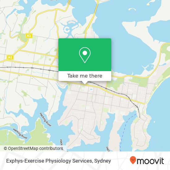 Exphys-Exercise Physiology Services map