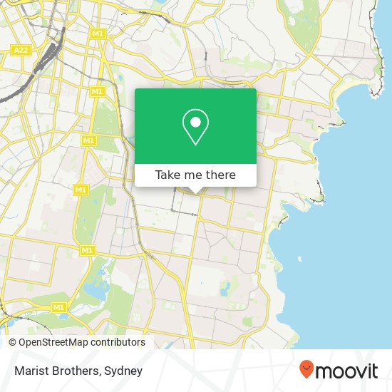 Marist Brothers map