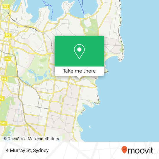 4 Murray St map