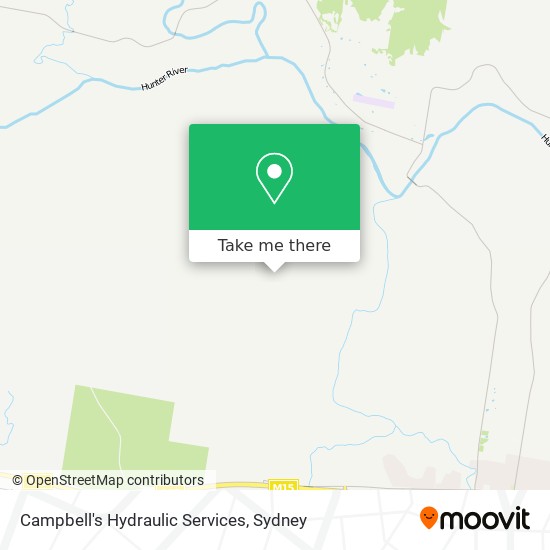 Mapa Campbell's Hydraulic Services