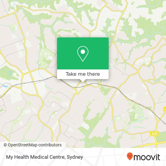 My Health Medical Centre map