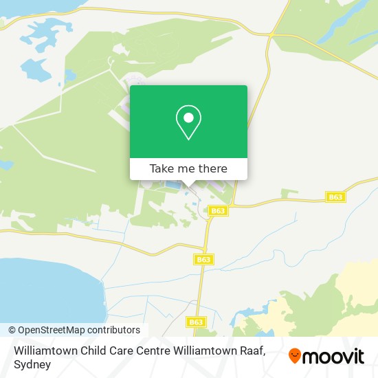 Williamtown Child Care Centre Williamtown Raaf map