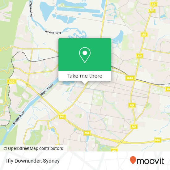 Mapa Ifly Downunder