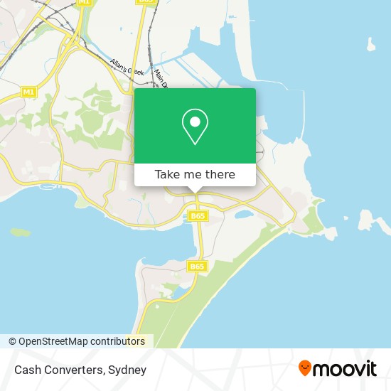 Cash Converters map