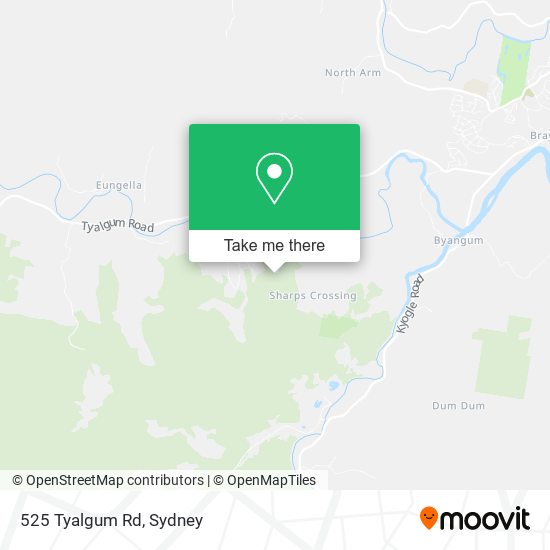 525 Tyalgum Rd map