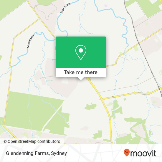 Glendenning Farms map