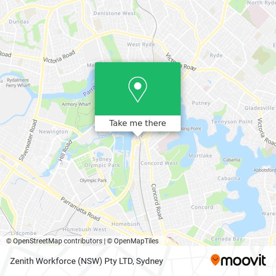 Zenith Workforce (NSW) Pty LTD map