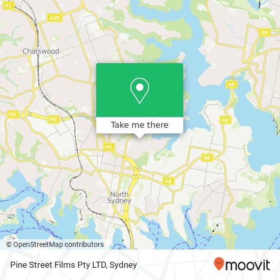 Pine Street Films Pty LTD map