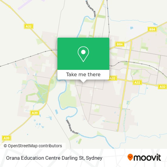 Orana Education Centre Darling St map