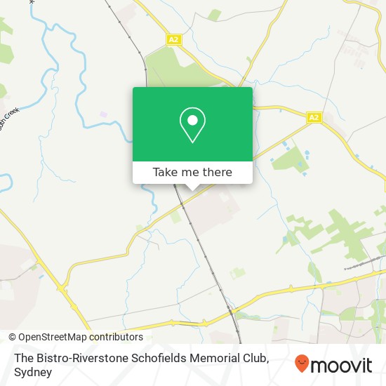 The Bistro-Riverstone Schofields Memorial Club map