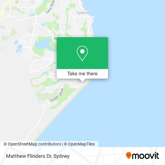 Matthew Flinders Dr map