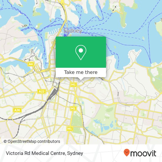 Victoria Rd Medical Centre map