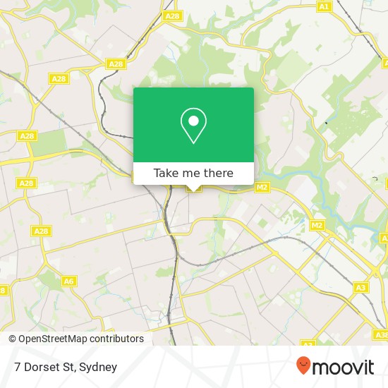 7 Dorset St map