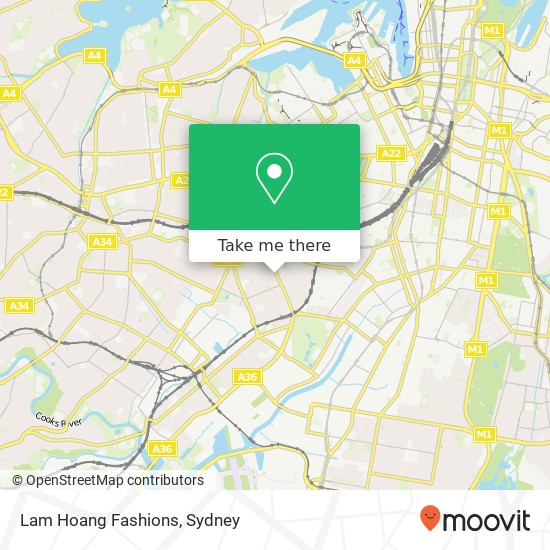 Lam Hoang Fashions map