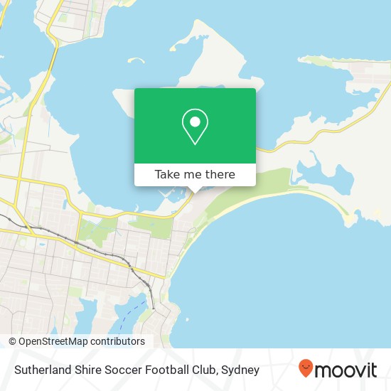 Sutherland Shire Soccer Football Club map