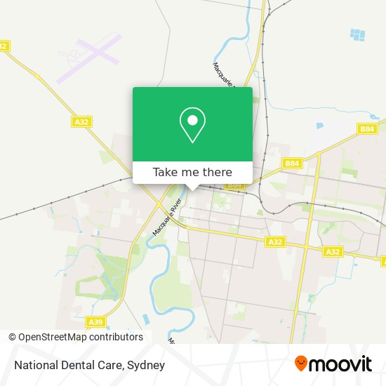 National Dental Care map