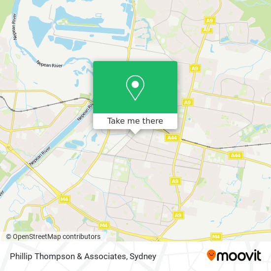 Phillip Thompson & Associates map