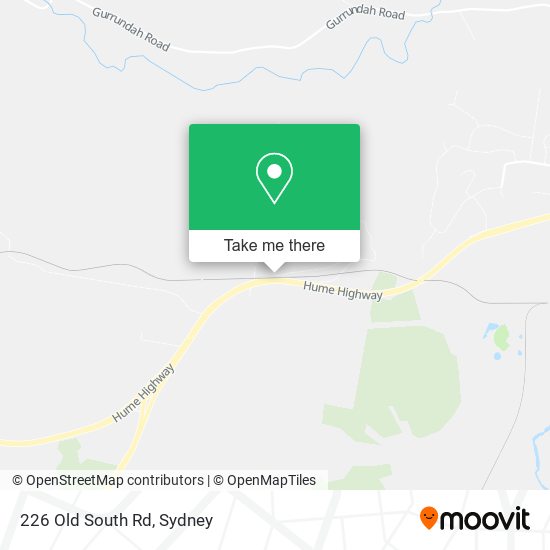 226 Old South Rd map