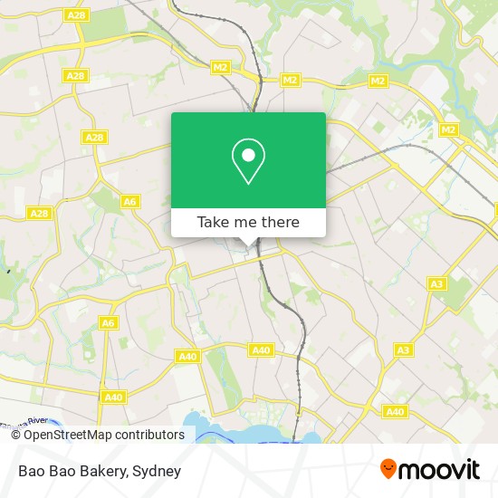 Bao Bao Bakery map