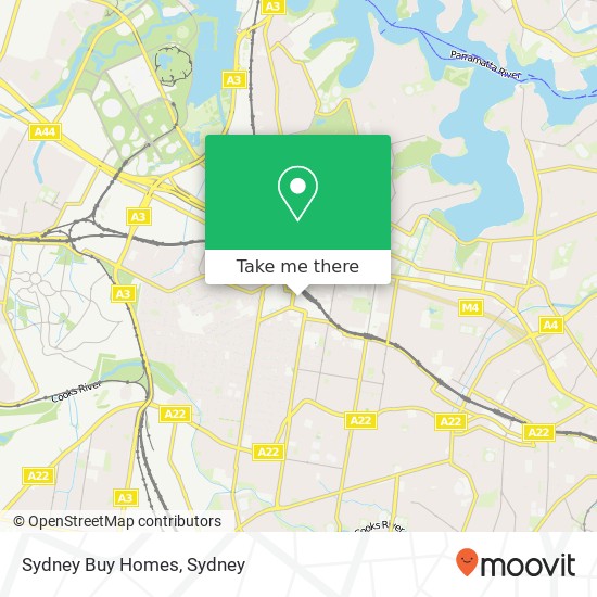 Mapa Sydney Buy Homes