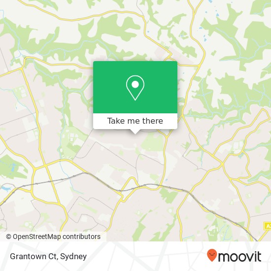 Grantown Ct map