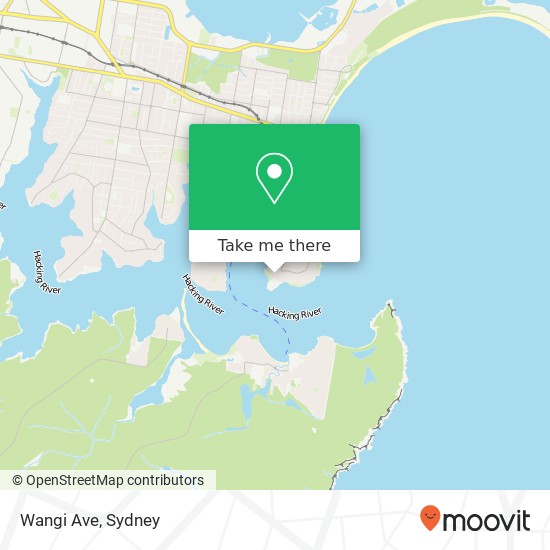 Wangi Ave map