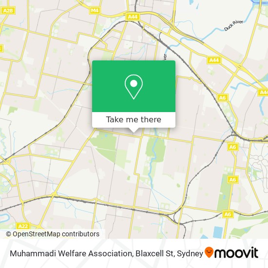 Muhammadi Welfare Association, Blaxcell St map