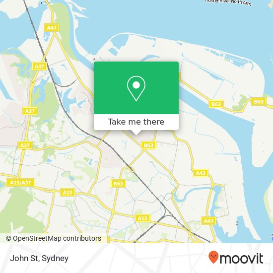 Mapa John St