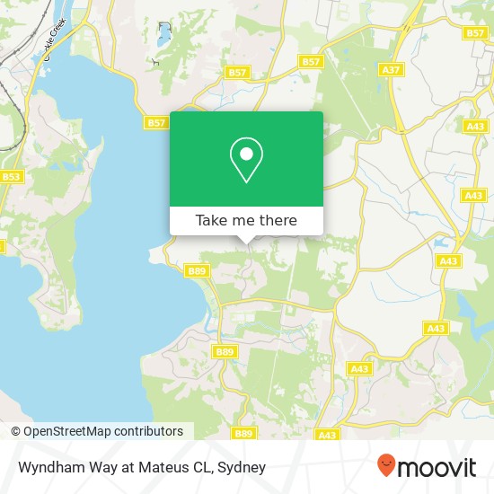 Mapa Wyndham Way at Mateus CL