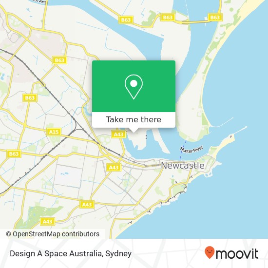 Design A Space Australia map