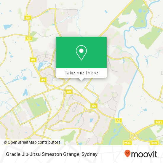 Gracie Jiu-Jitsu Smeaton Grange map