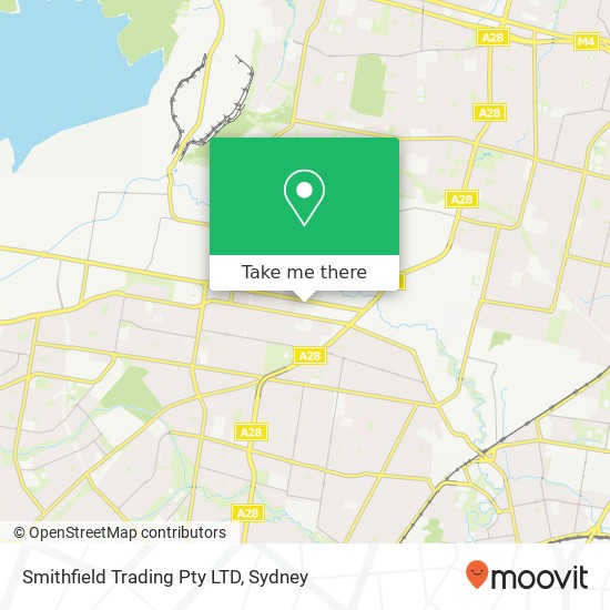 Smithfield Trading Pty LTD map