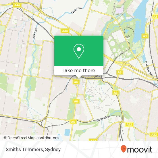 Smiths Trimmers map