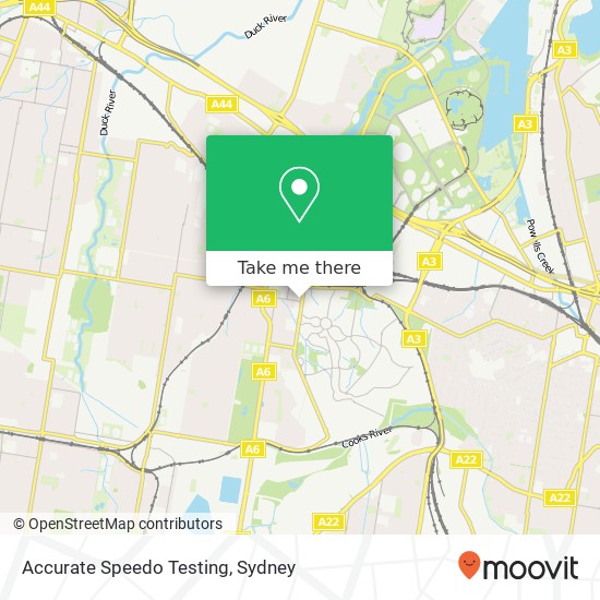 Accurate Speedo Testing map