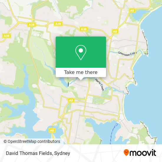 David Thomas Fields map