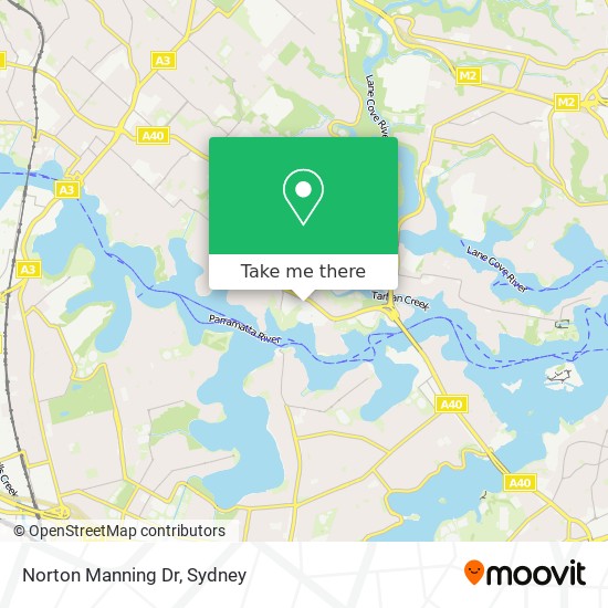 Mapa Norton Manning Dr