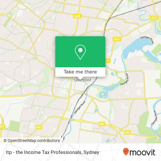 Itp - the Income Tax Professionals map