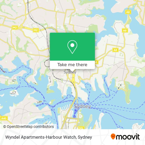 Wyndel Apartments-Harbour Watch map