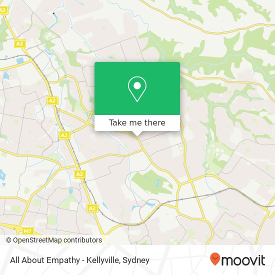 All About Empathy - Kellyville map