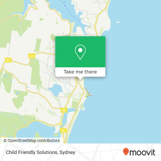 Child Friendly Solutions map
