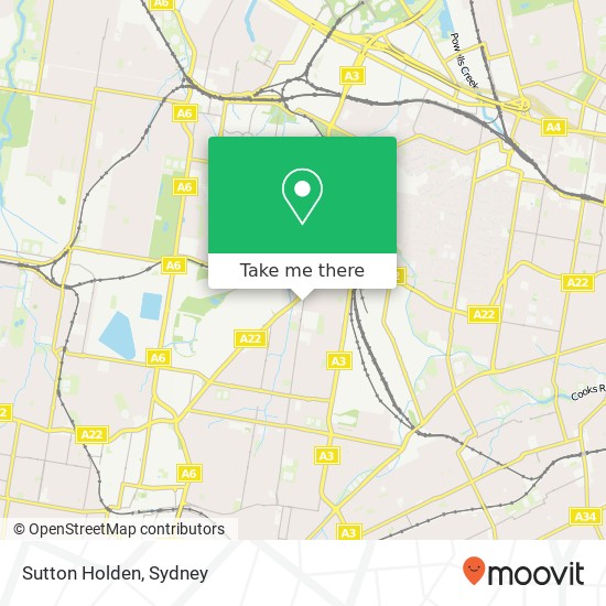 Sutton Holden map