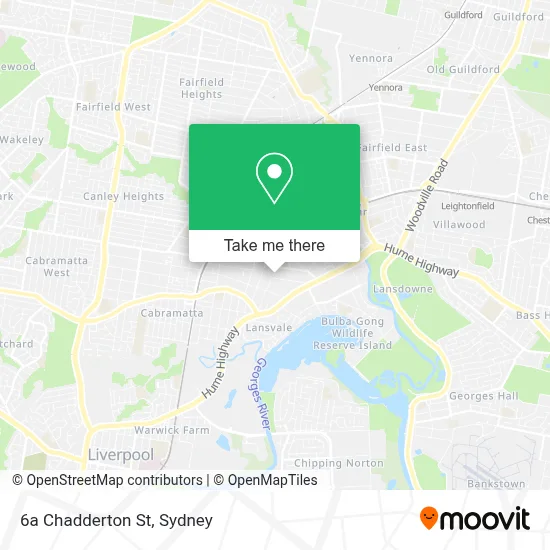 Mapa 6a Chadderton St