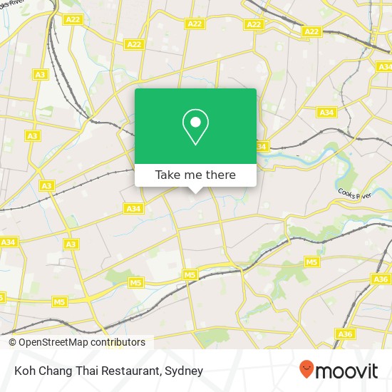 Koh Chang Thai Restaurant map